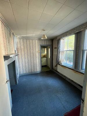 Front room before works